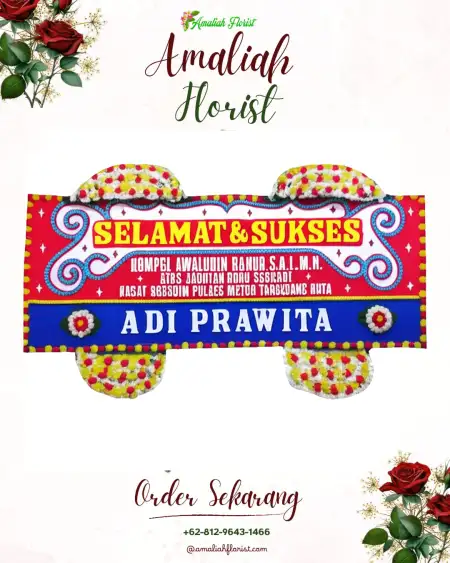 Papan Bunga Ucapan Selamat Cikatomas
